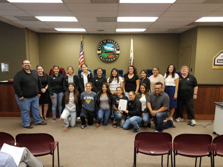 Council honors soccer team