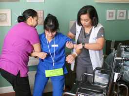 Eden Valley Care Center staff practice ShakeOut drill