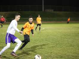 Rivals battle on soccer fields