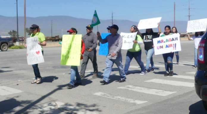 Nielsen Trailer Park residents march to save their homes
