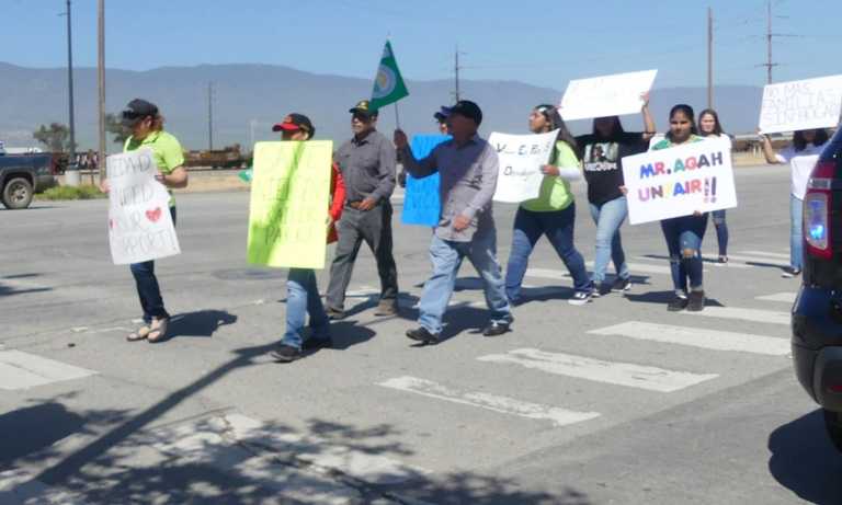 Nielsen Trailer Park residents march to save their homes