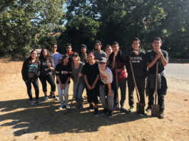 Gonzales cross country participates in cleanup