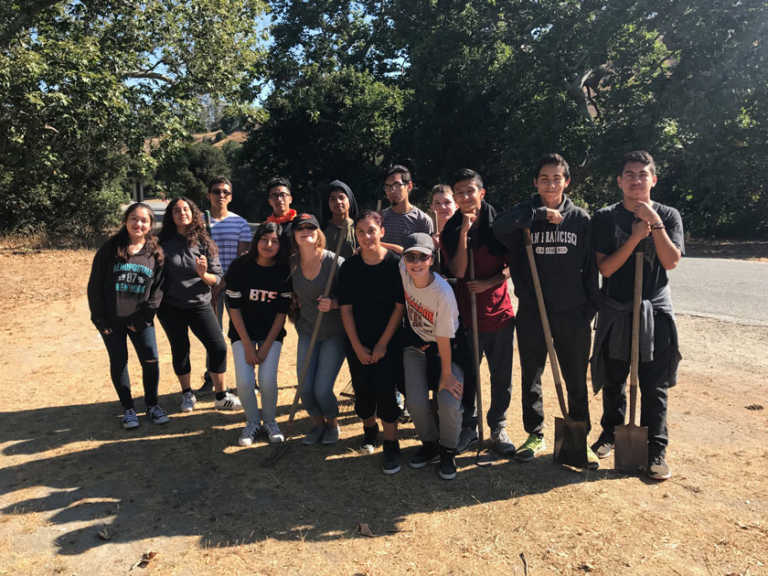 Gonzales cross country participates in cleanup