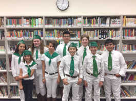 New 4-H Club officers
