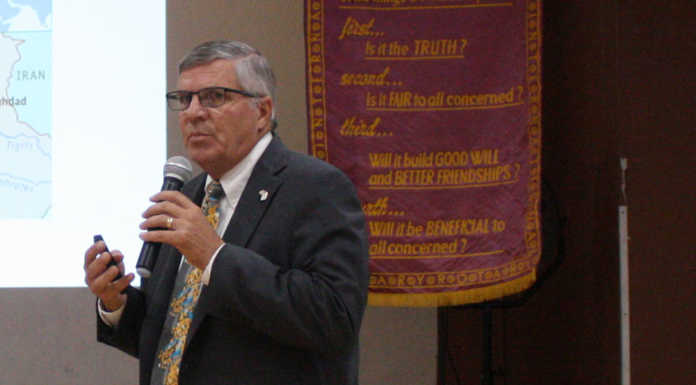 District gov visits area Rotary Clubs