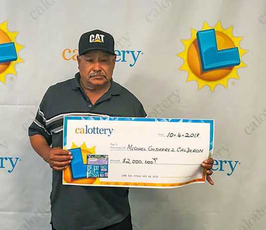 Greenfield farmworker wins $2M from lottery