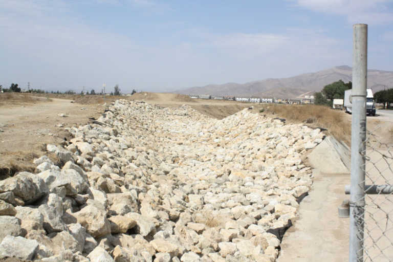 Bryant Canyon Channel improvements making progress