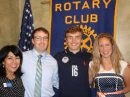 Rotary receives special visit