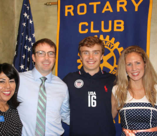Rotary receives special visit