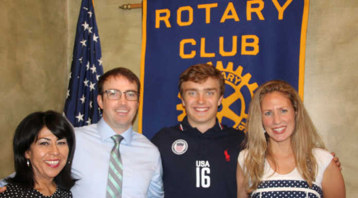 Rotary receives special visit