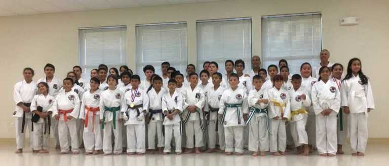 Karate students take exams in Greenfield