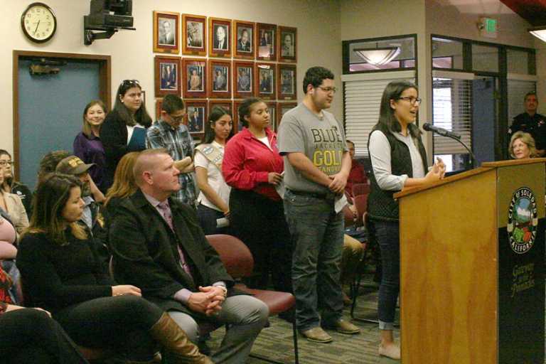 Soledad students propose youth council