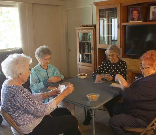 Ladies meet weekly for long-standing card game