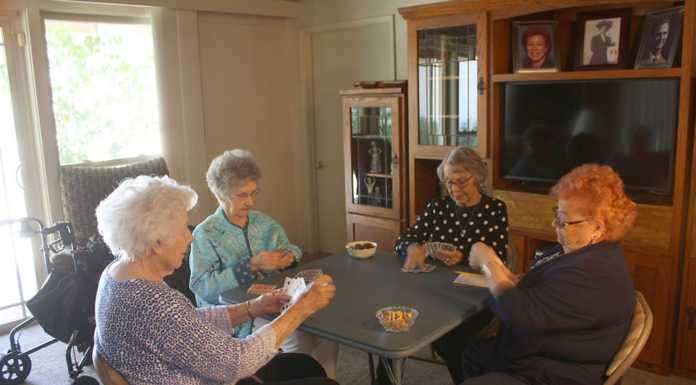 Ladies meet weekly for long-standing card game