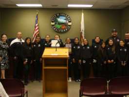 First traveling soccer team in South County recognized