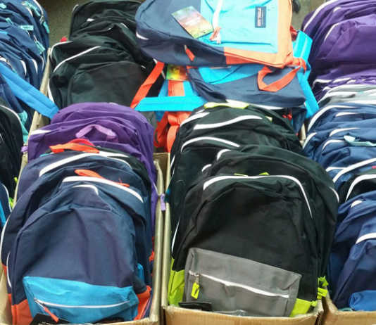 Salvation Army gives out 476 backpacks to local students