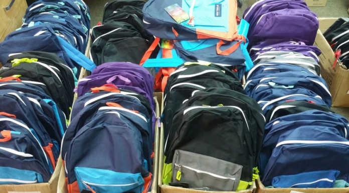 Salvation Army gives out 476 backpacks to local students