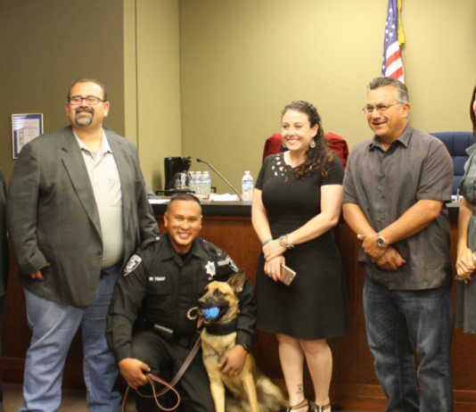 Soledad welcomes newest K-9 officer Huro