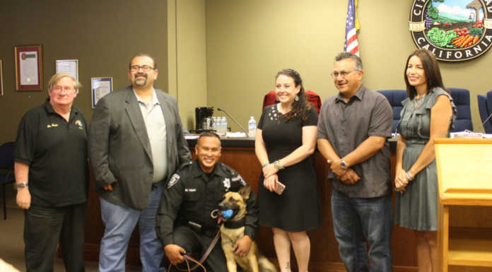 Soledad welcomes newest K-9 officer Huro