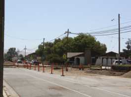 Road project underway to slow down school traffic