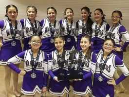 Warrior cheer teams place in Vegas