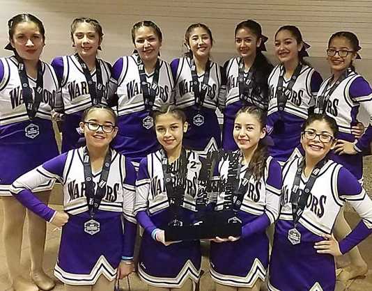 Warrior cheer teams place in Vegas