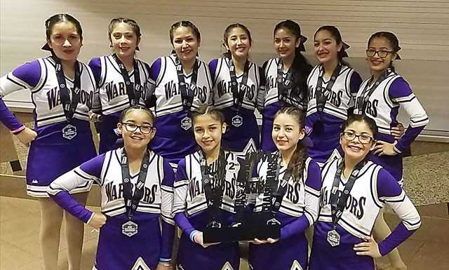 Warrior cheer teams place in Vegas