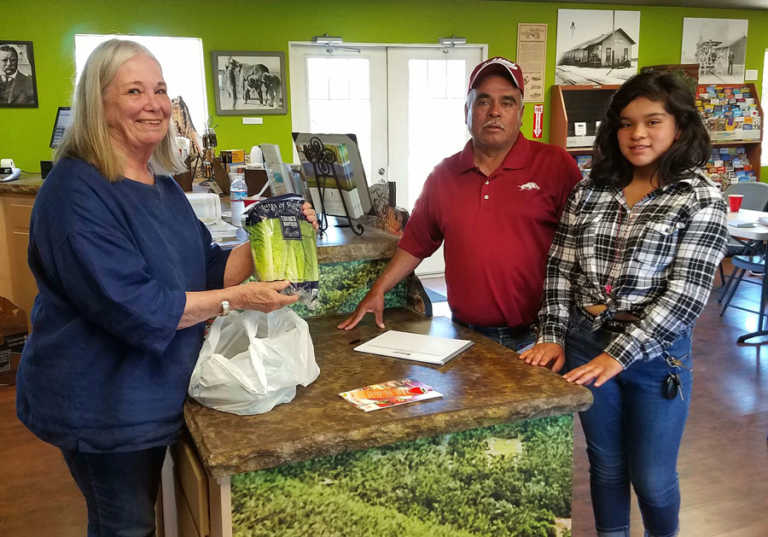 Free veggies distributed during ‘Salad Day’