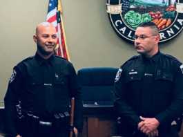New officers sworn in