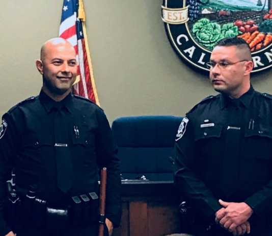 New officers sworn in