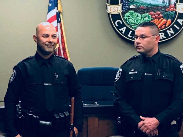 New officers sworn in