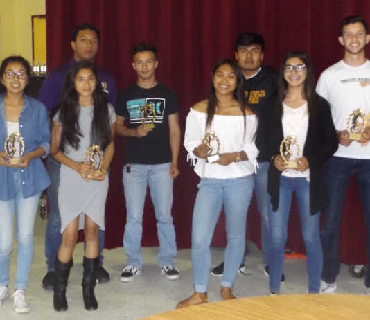 Aztecs gather for awards, recognize champions