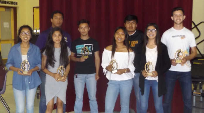 Aztecs gather for awards, recognize champions