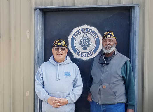 Legion welcomes new officers