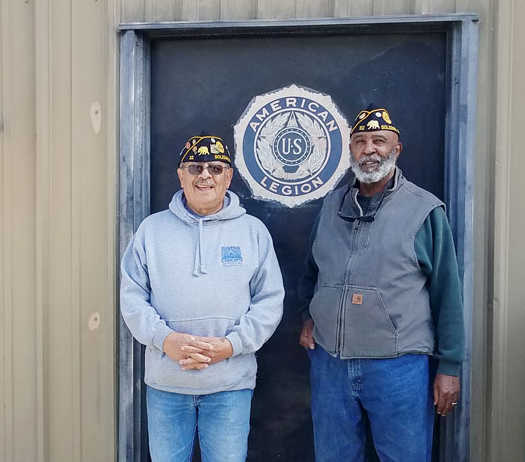 Legion welcomes new officers