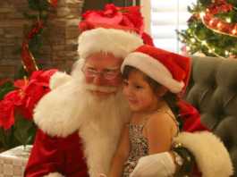 Santa Claus visits Eden Valley Care Center
