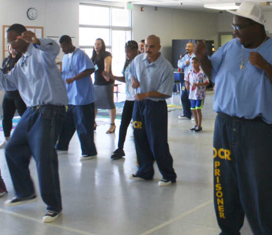 Fathers reunite with children