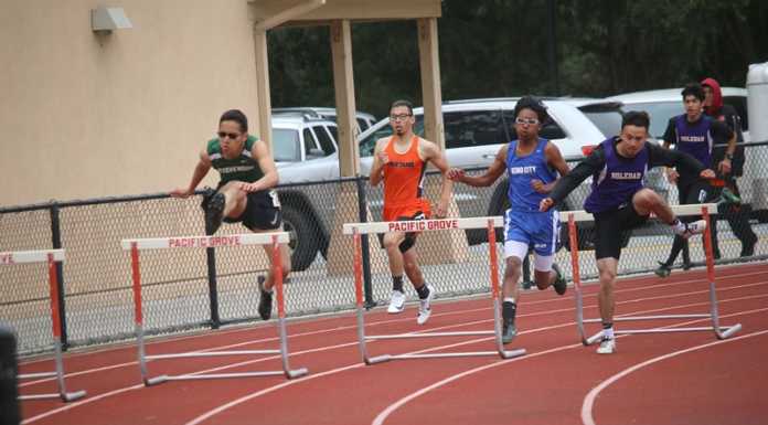 Aztecs track team competes in last MTAL championship