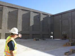 Construction nears halfway mark on new middle school