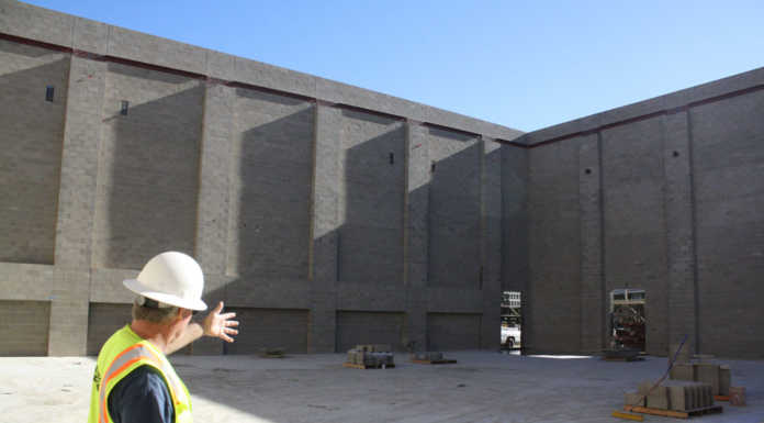 Construction nears halfway mark on new middle school