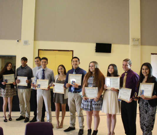 ‘Top 40’ Soledad scholars honored by Rotary Club