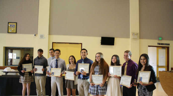 ‘Top 40’ Soledad scholars honored by Rotary Club