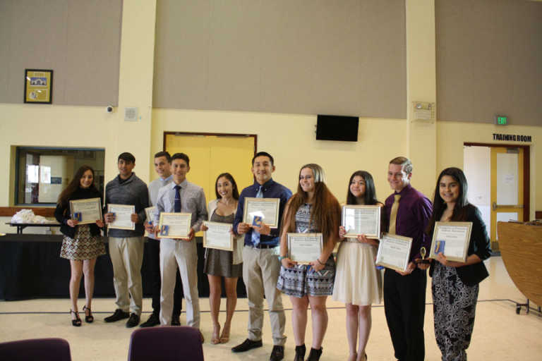 ‘Top 40’ Soledad scholars honored by Rotary Club