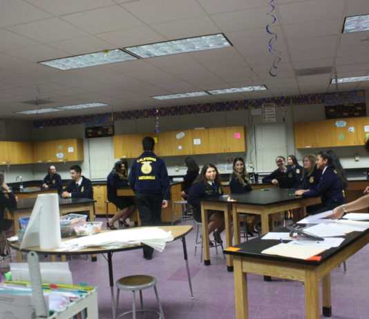 Local FFA members test their job interview and public speaking skills