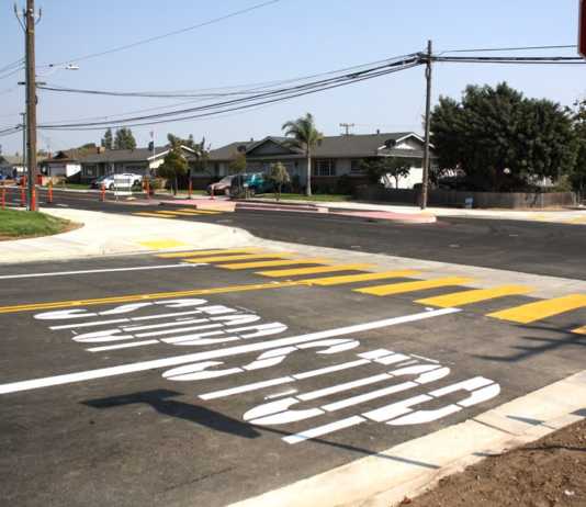 Construction now complete on Metz Road Calming Project