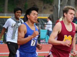 KC boys track team beat Carmel