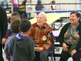 Jack Franscioni celebrates 97th birthday with Soledad students