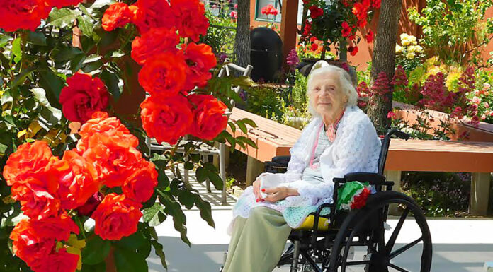 Eden Valley Care Center hosts socially distant visitations for residents on Mother’s Day