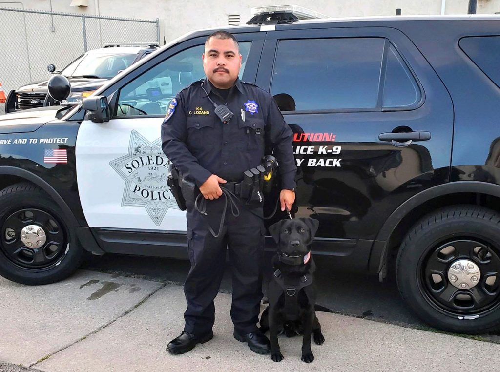 New K9 joins Soledad Police Department Soledad Bee Soledad, CA